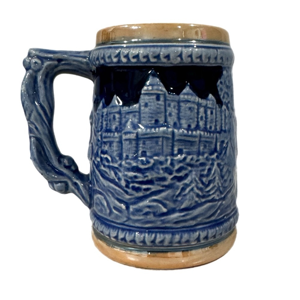 Vintage Bermuda Made In Japan Ceramic Beer Stein Coffee Mug Painted Collectible - Picture 4 of 9